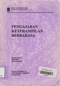 PENGAJARAN KETERAMPILAN BERBAHASA