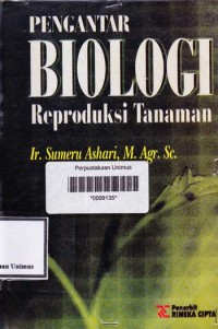 PENGANTAR BIOLOGI REPRODUKSI TANAMAN