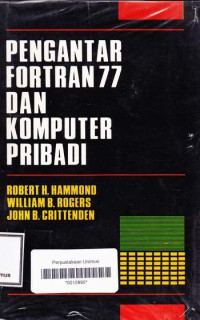 PENGANTAR FORTRAN 77 DAN KOMPUTER PRIBADI