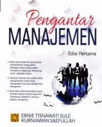 PENGANTAR MANAJEMEN (Edisi 1)