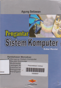 PENGANTAR SISTEM KOMPUTER