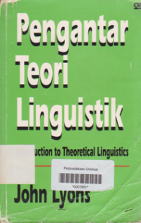 PENGANTAR TEORI LINGUISTIK