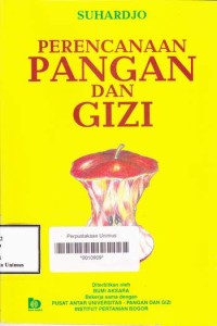 Image of PERENCANAAN PANGAN DAN GIZI