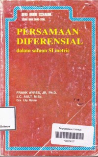 PERSAMAAN DEFERENSIAL