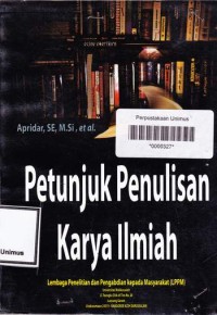 Image of PETUNJUK PENULISAN KARYA ILMIAH