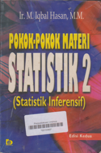 POKOK-POKOK MATERI STATISTIK 2 (Edisi 2)