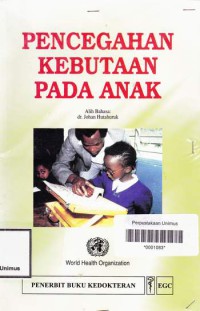 PENCEGAHAN KEBUTAAN PADA ANAK