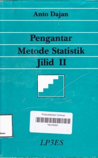 PENGANTAR METODE STATISTIK  Jilid II