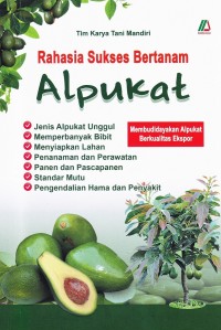 RAHASIA SUKSES BERTANAM ALPUKAT