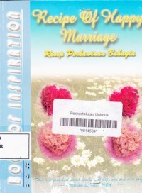 RECIPE OF HAPPY MARRIAGE RESEP PERKAWINAN BAHAGIA