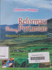 REFORMASI BIDANG PERTANIAN