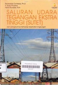 SALURAN UDARA TEGANGAN EKSTRA TINGGI (SUTET)