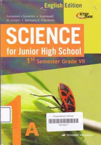 SCIENCE FORJUNIOR HIGH SCHOOL 1st Grade VII 1A