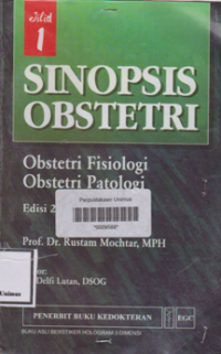 SINOPSIS OBSTETRI JILID 1 (Edisi 2)