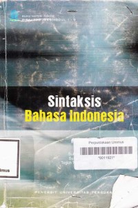 SINTAKSIS BAHASA INDONESIA