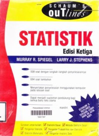 Image of STATISTIK (Edisi ke 3)