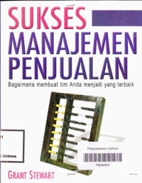 SUKSES MANAJEMEN PENJUALAN