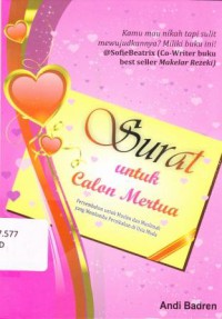 SURAT UNTUK CALON MERTUA