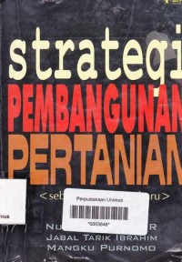 Stategi Pembangunan Pertanian