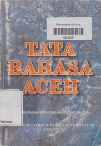 TATA BAHASA ACEH