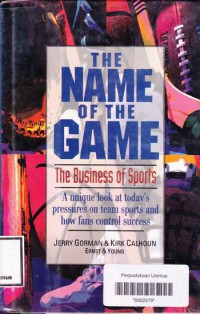 Image of THE NAME OF THE GAME