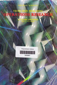 Image of Teori dan soal-soal Operations Research