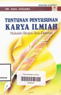 Tuntunan Penyusunan Karya Ilmiah