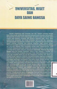 Image of UNIVERSITAS, RISET DAN DAYA SAING BANGSA
