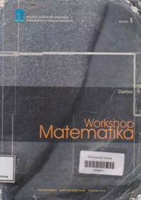 Image of WORKSHOP MATEMATIKA (Edisi 1)