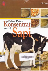 bahan pakan Konsentrat untuk sapi