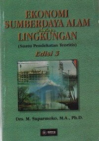 EKONOMI SUMBERDAYA ALAM DAN LINGKUNGAN