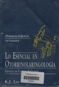 Image of LO ESENCIAL EN OTORRINOLARINGOLOGIA
