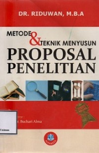 Metode & teknik menyusun proposal penelitian