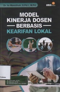 Image of Model Kinerja Dosen Berbasis Kearifan Lokal