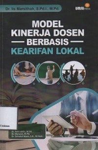 Model Kinerja Dosen Berbasis Kearifan Lokal