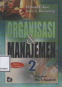 ORGANISASI DAN MANAJEMEN 2