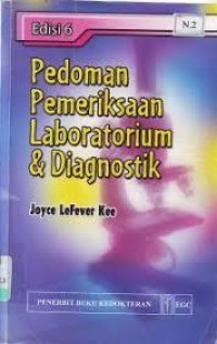 PEDOMAN PEMERIKSAAN LABORATORIUM & DIAGNOSTIK
