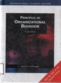 Image of Principles Organizational Behavior