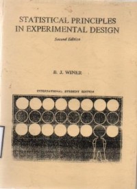 Statistical principles in Experrimental Design