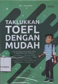 TAKLUKKAN TOEFL DENGAN MUDAH