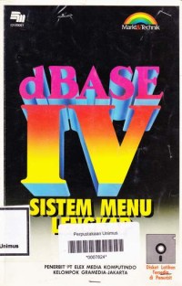 Image of dBASE IV SISTEM MENU LENGKAP