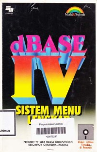 dBASE IV SISTEM MENU LENGKAP