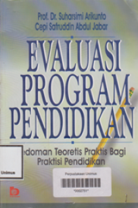 Image of EVALUASI PROGRAM PENDIDIKAN