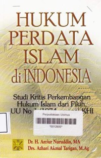 HUKUM PERDATA ISLAM DI INDONESIA