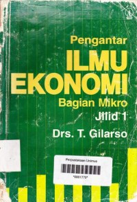 Image of PENGANTAR ILMU EKONOMI BAGIAN MIKRO Jilid 1