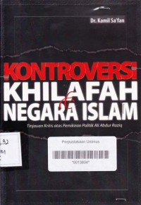 KONTROVERSI KHILAFAH NEGARA ISLAM