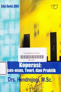KOPERASI TEORI DAN PRAKTEK