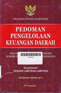 Image of PEDOMAN PENGELOLAAN KEUANGAN DAERAH