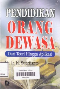 PENDIDIKAN ORANG DEWASA