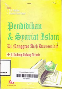 PENDIDIKAN DAN SYARIAT ISLAM DI NAD